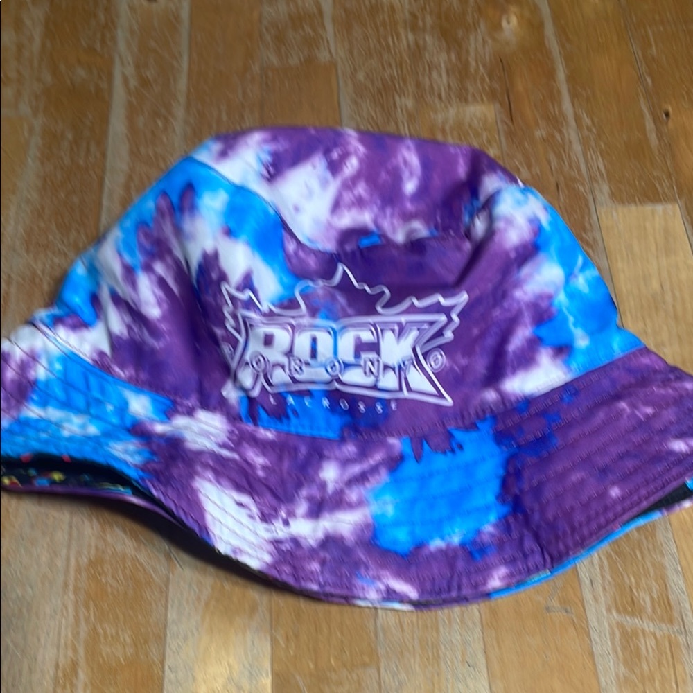 Toronto Rock reversible tie dye bucket hat